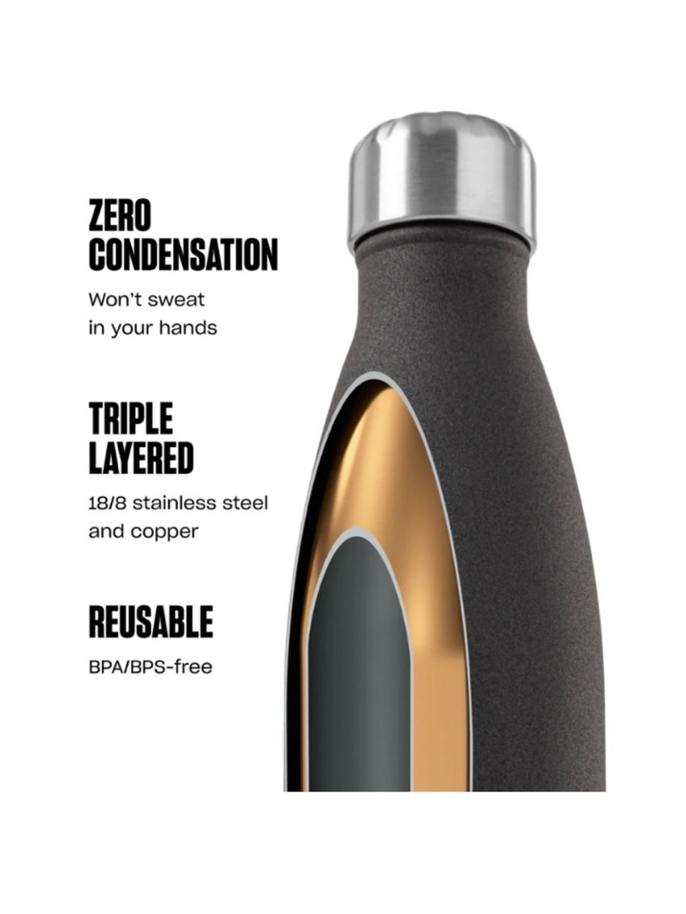 S'well 17 oz Stainless Steel Insulated Bottle - Picture 6 of 6
